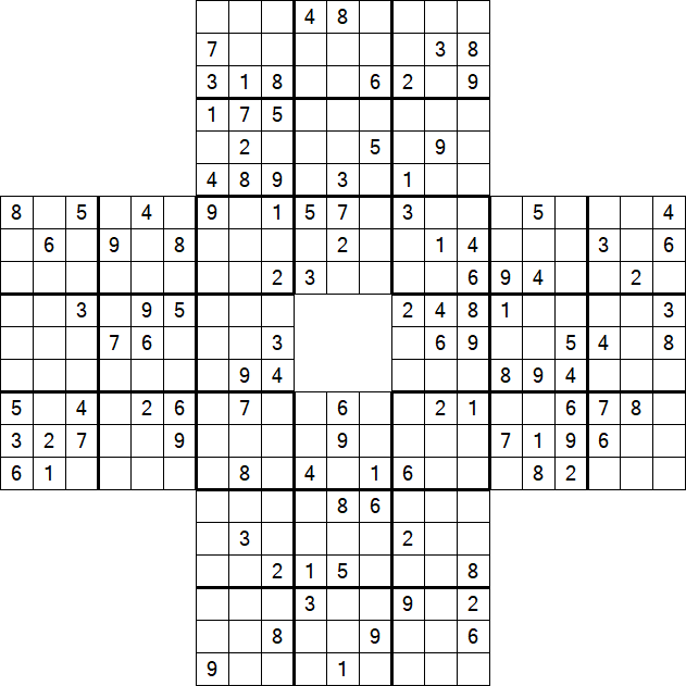 Sohei Sudoku - Difficile