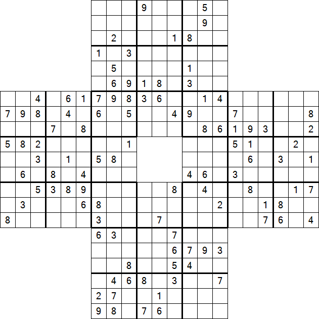 Sohei Sudoku - Difficile