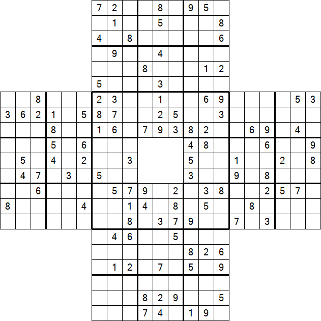 Sohei Sudoku - Difficile