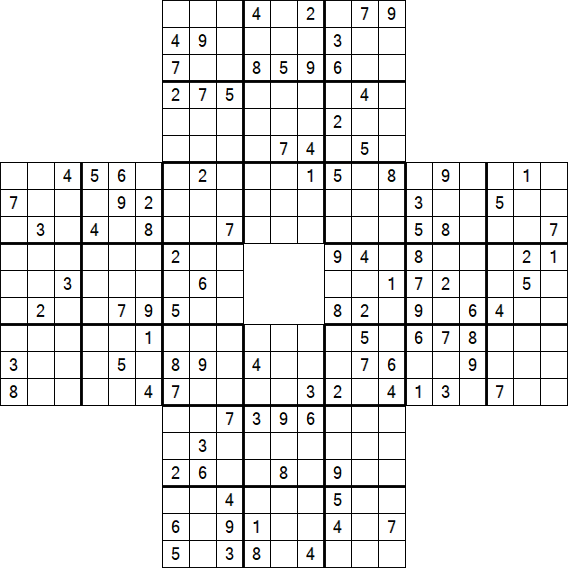 Sohei Sudoku - Difficile