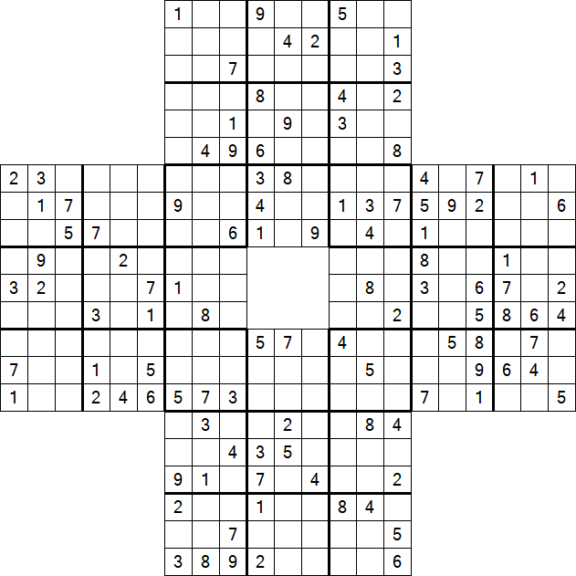 Sohei Sudoku - Difficile