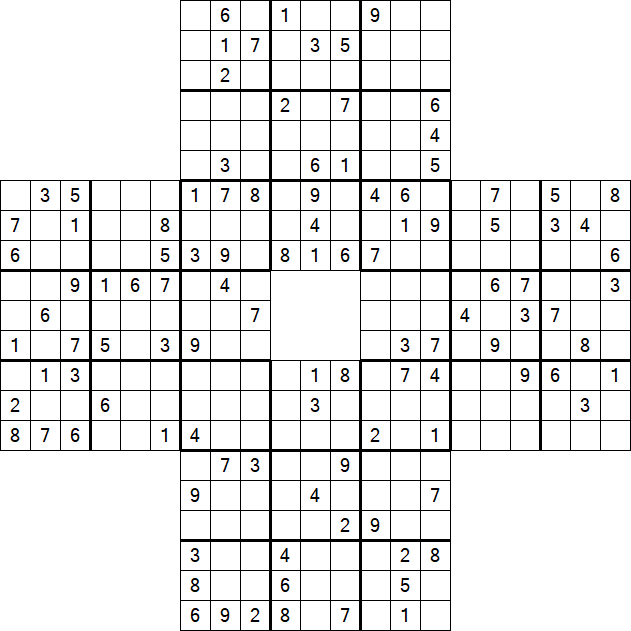 Sohei Sudoku - Difficile