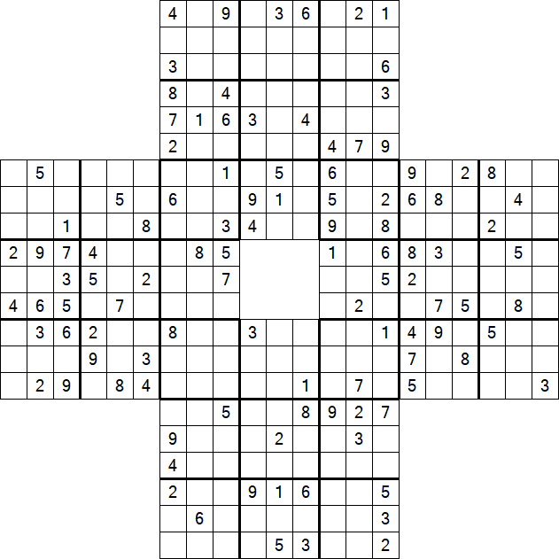 Sohei Sudoku - Difficile