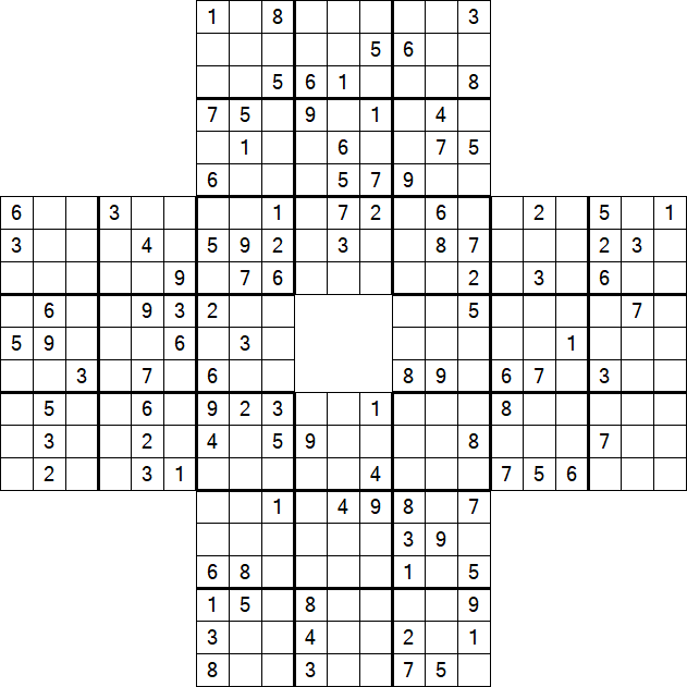 Sohei Sudoku - Difficile