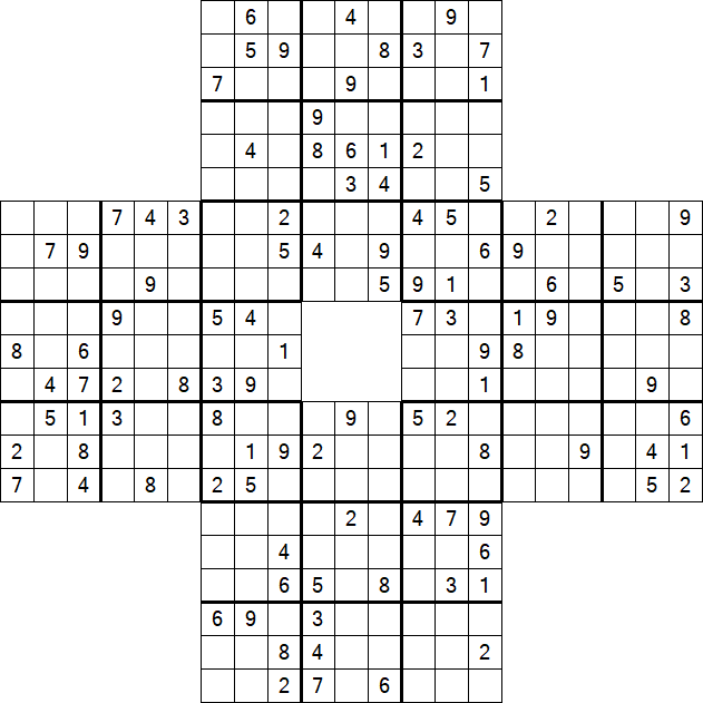 Sohei Sudoku - Difficile