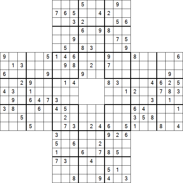 Sohei Sudoku - Difficile