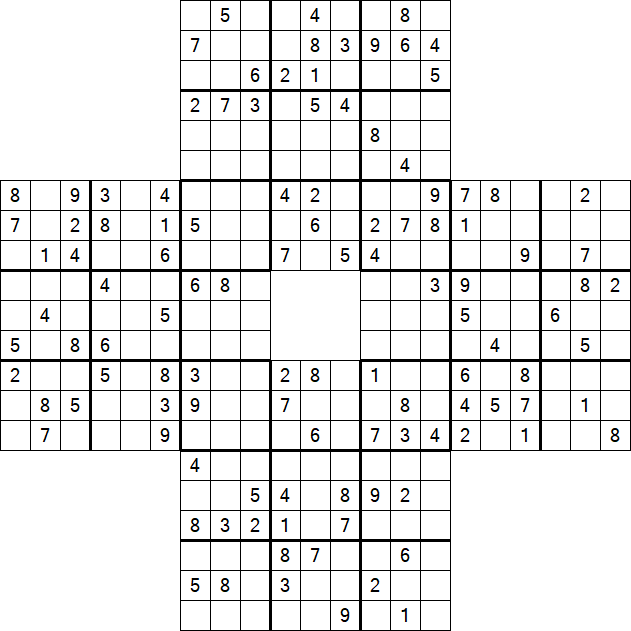 Sohei Sudoku - Difficile