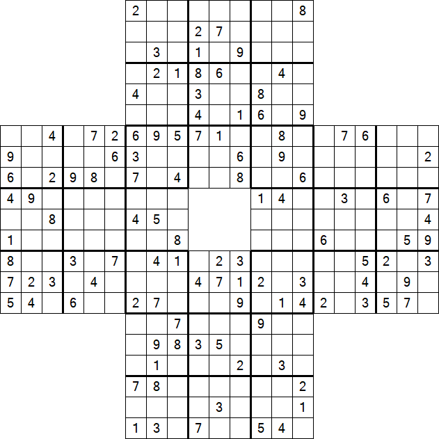 Sohei Sudoku - Difficile