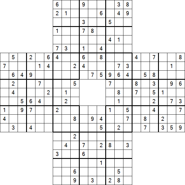 Sohei Sudoku - Difficile