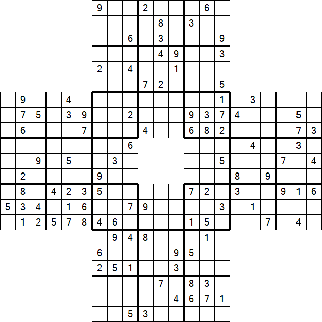 Sohei Sudoku - Difficile