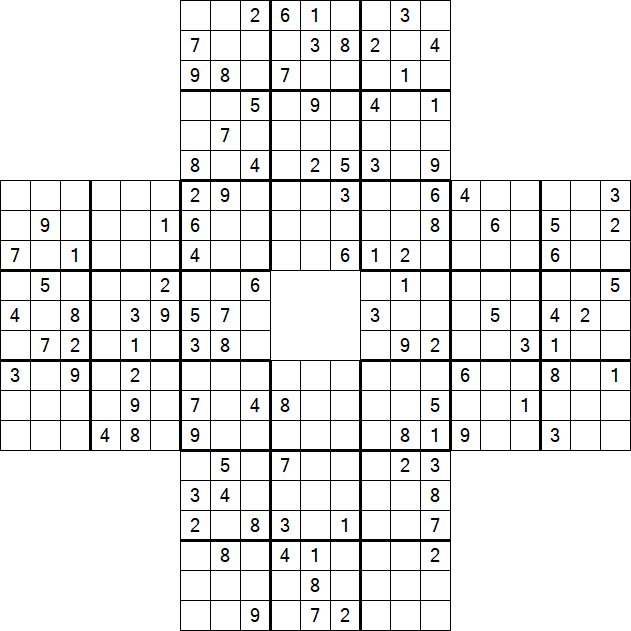 Sohei Sudoku - Difficile