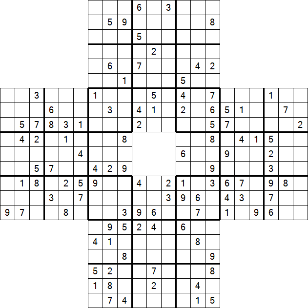 Sohei Sudoku - Schwierig