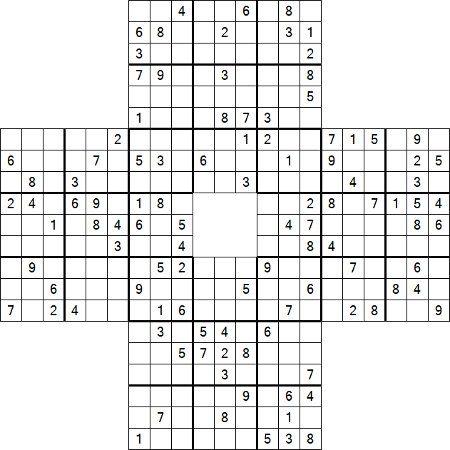 Sohei Sudoku - Difficile