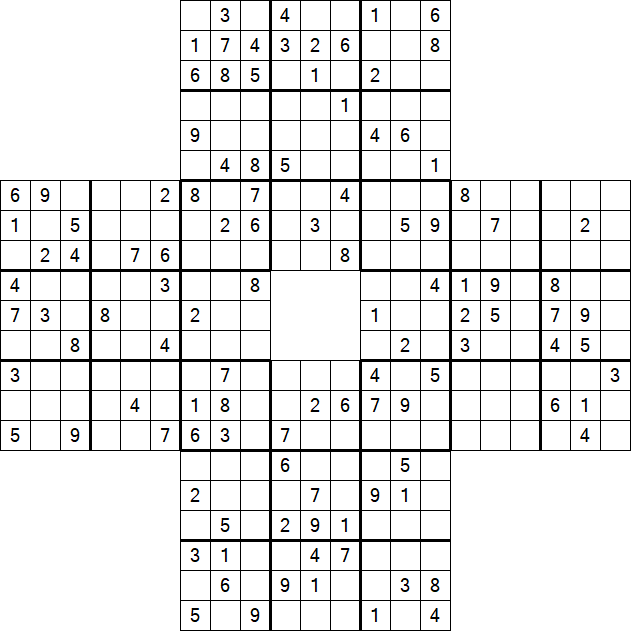 Sohei Sudoku - Hard