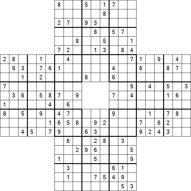 Sohei Sudoku - Schwierig