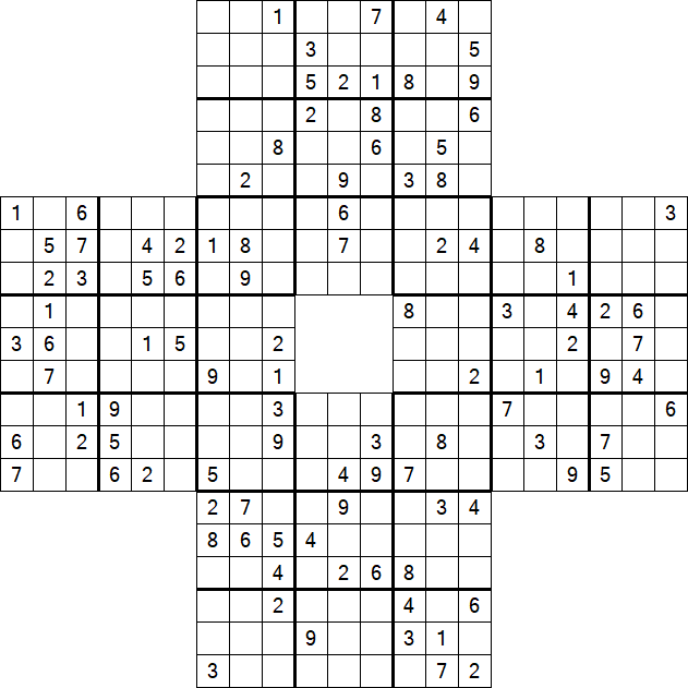 Sohei Sudoku - Difficile