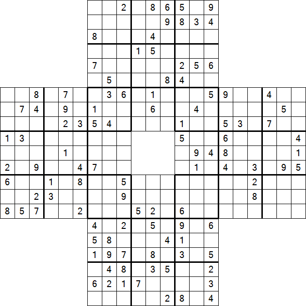 Sohei Sudoku - Difficile