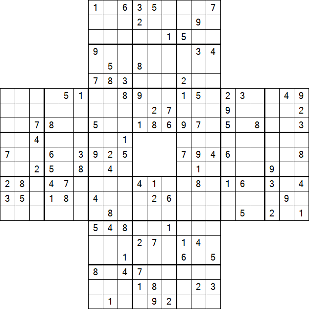 Sohei Sudoku - Difficile