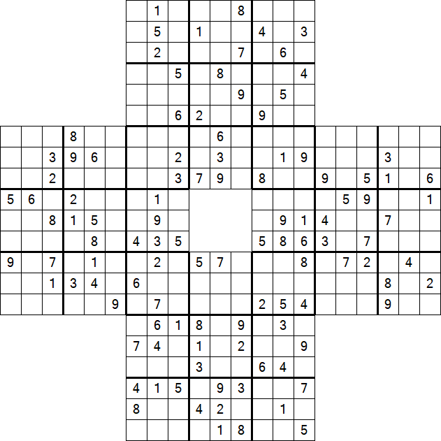 Sohei Sudoku - Difficile