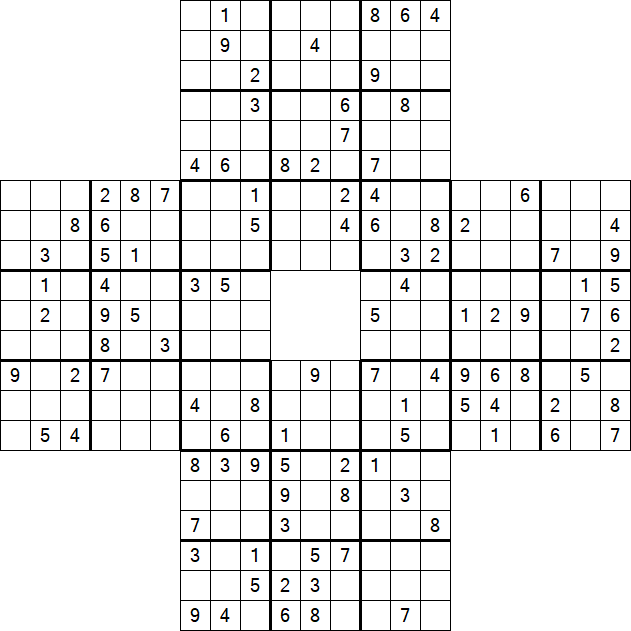 Sohei Sudoku - Difficile