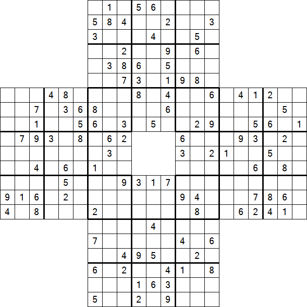 Sohei Sudoku - Difficile