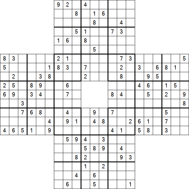 Sohei Sudoku - Difficile