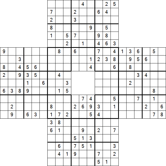 Sohei Sudoku - Difficile