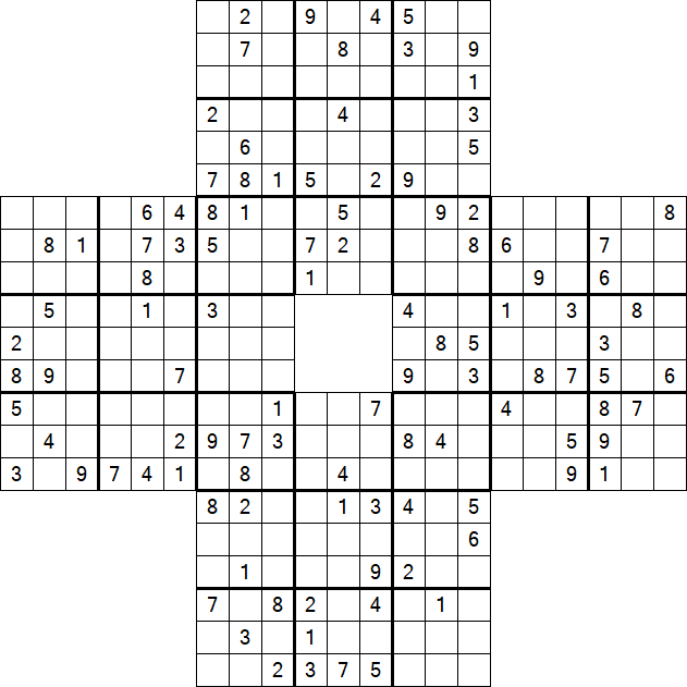 Sohei Sudoku - Difficile