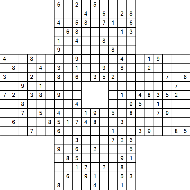 Sohei Sudoku - Difficile