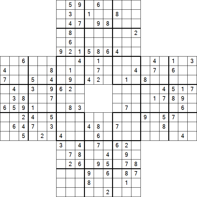 Sohei Sudoku - Schwierig