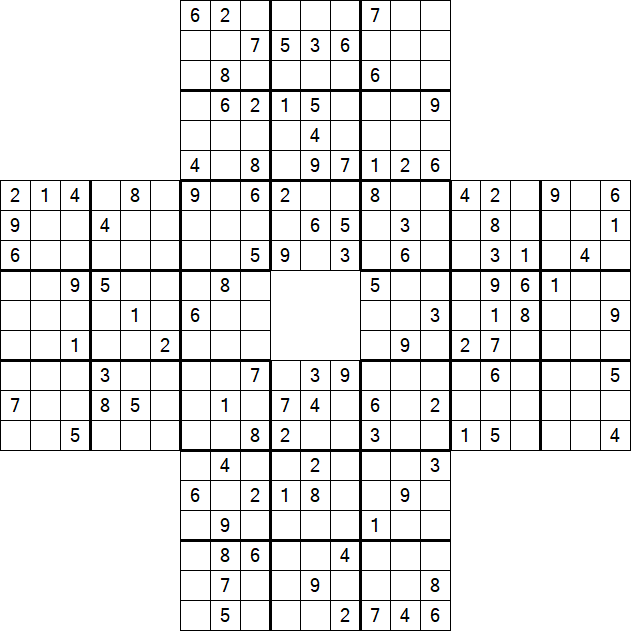 Sohei Sudoku - Difficile