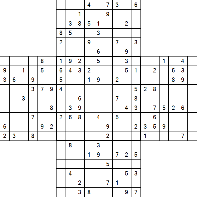 Sohei Sudoku - Difficile