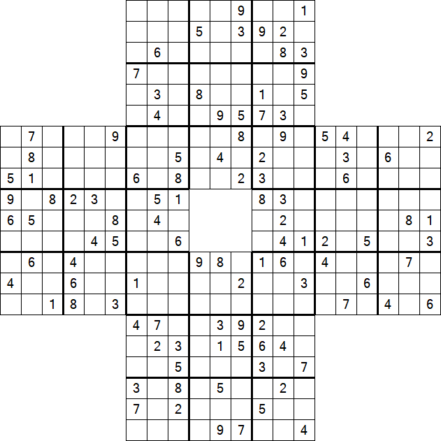 Sohei Sudoku - Difficile