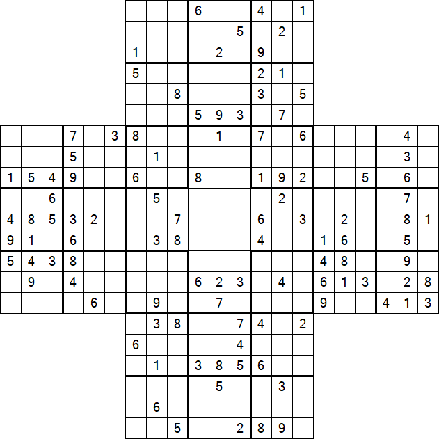 Sohei Sudoku - Difficile