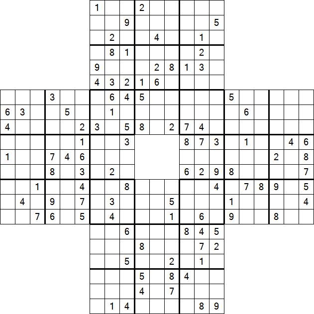 Sohei Sudoku - Difficile