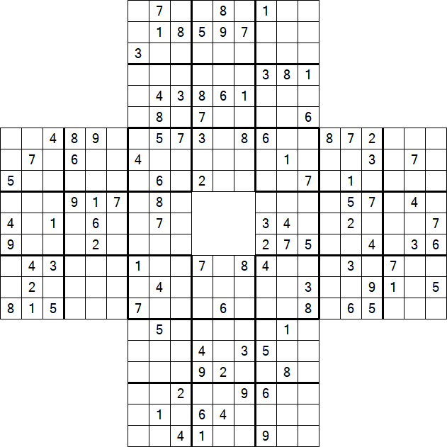 Sohei Sudoku - Difficile