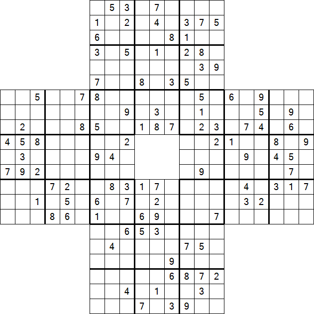 Sohei Sudoku - Difficile