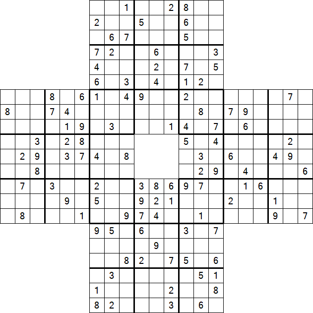 Sohei Sudoku - Difficile