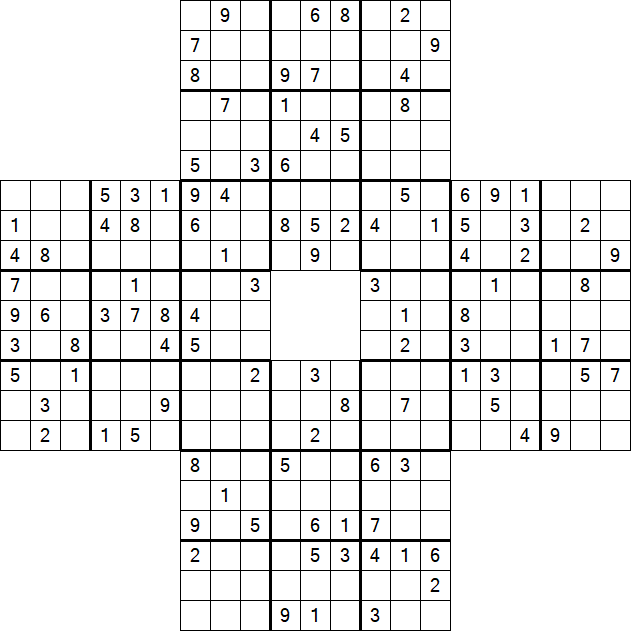 Sohei Sudoku - Difficile