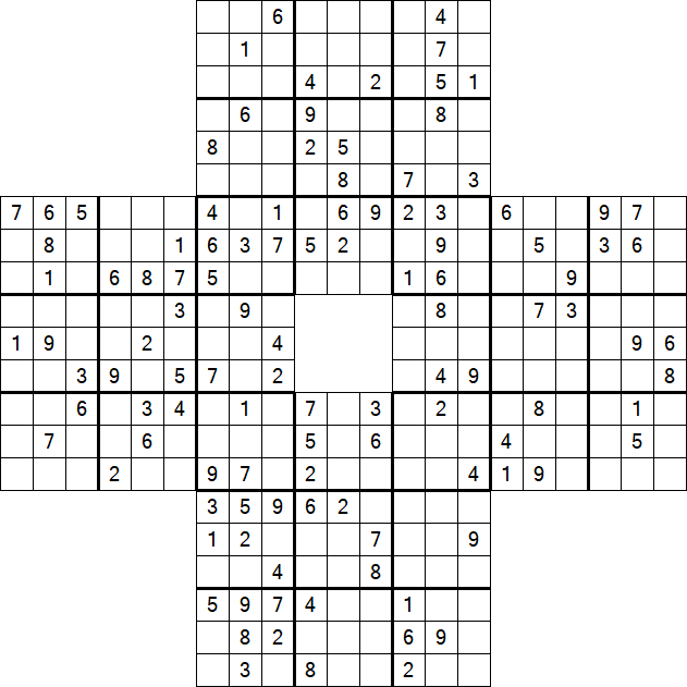 Sohei Sudoku - Difficile