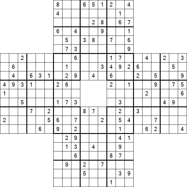 Sohei Sudoku - Difficile