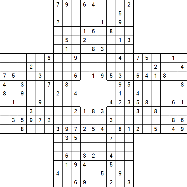 Sohei Sudoku - Difficile