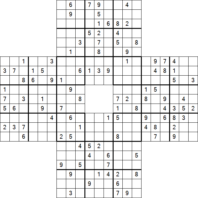 Sohei Sudoku - Difficile