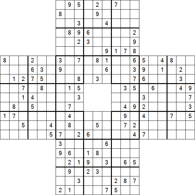 Sohei Sudoku - Difficile