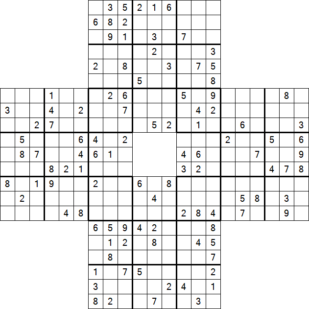 Sohei Sudoku - Difficile