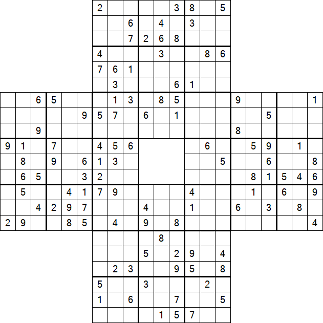 Sohei Sudoku - Difficile