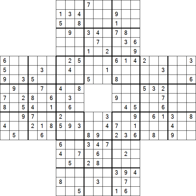 Sohei Sudoku - Difficile