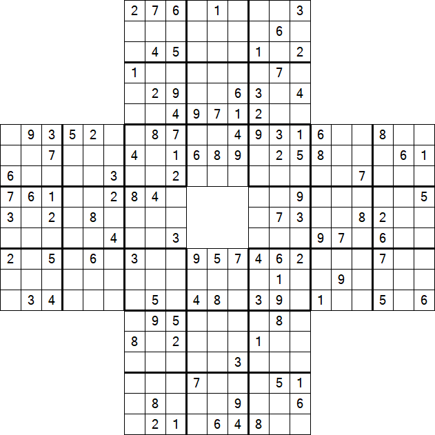 Sohei Sudoku - Difficile