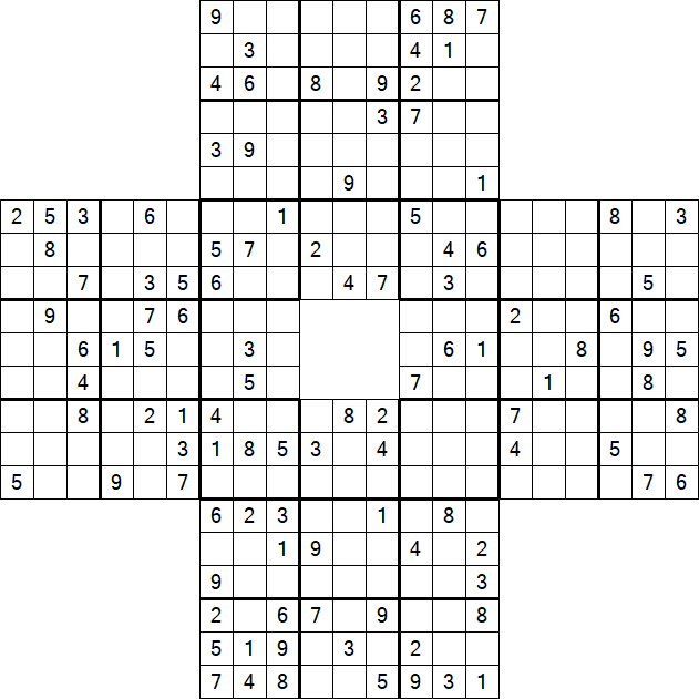 Sohei Sudoku - Difficile