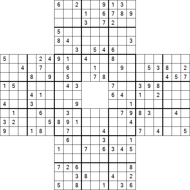 Sohei Sudoku - Difficile